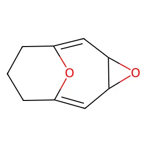 4,11-Dioxatricyclo(5.3.1.0(3,5))undeca-1,6-diene, (1alpha,3beta,5beta,7alpha)- structure