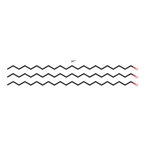 Aluminium tridocosanolate structure