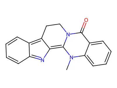 去氢吴茱萸碱 structure