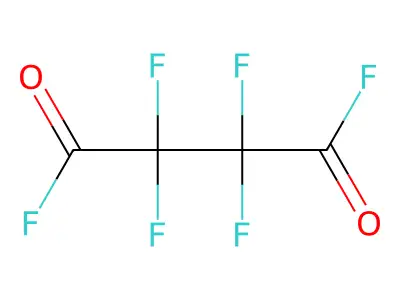 Tetrafluorosuccinyl fluoride structure