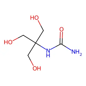 Urea, [2-hydroxy-1,1-bis(hydroxymethyl)ethyl]- structure