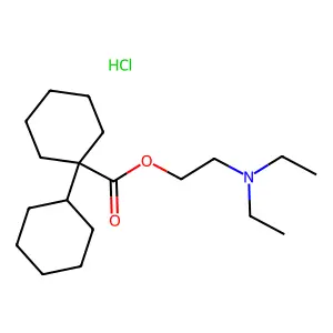 盐酸双环维林 structure