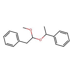 [1-(1-Methoxy-2-phenylethoxy)ethyl]benzene structure