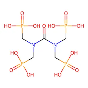 Phosphonic acid, P,P',P'',P'''-(carbonylbis(nitrilobis(methylene)))tetrakis- structure
