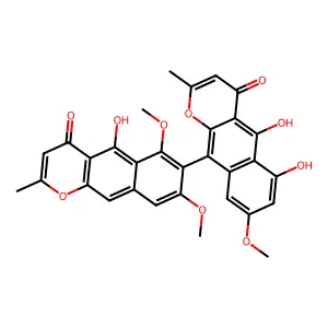 Aurasperone D structure