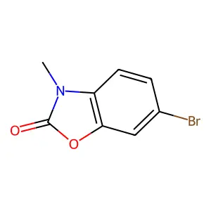 6-Bromo-3-methyl-1,3-benzoxazol-2(3H)-one structure