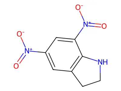 5,7-Dinitroindoline structure