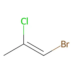 1-Propene, 1-bromo-2-chloro- structure