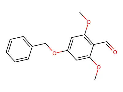 4-Benzyloxy-2,6-dimethoxybenzaldehyde structure