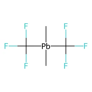 Plumbane, dimethylbis(trifluoromethyl)- structure