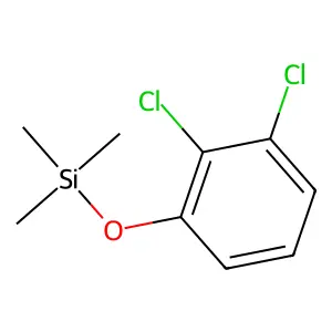 (2,3-Dichlorophenoxy)(trimethyl)silane structure