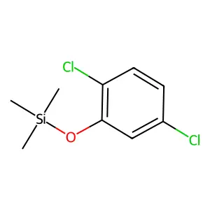 (2,5-Dichlorophenoxy)trimethylsilane structure