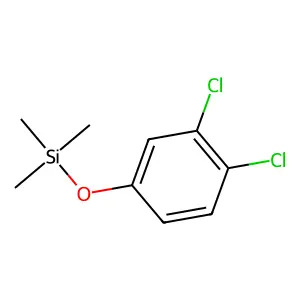 3,4-Dichloro-1-trimethylsilyloxybenzene structure