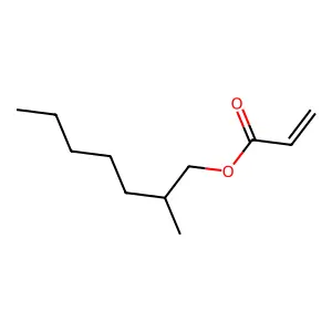2-Propenoic acid, 2-methylheptyl ester structure