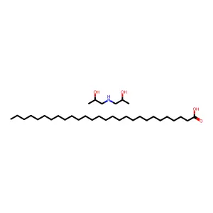 Octacosanoic acid, compd. with 1,1'-iminobis[2-propanol] (1:1) structure