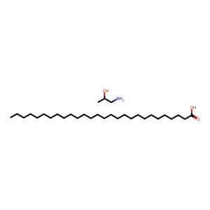 Octacosanoic acid, compd. with 1-amino-2-propanol (1:1) structure