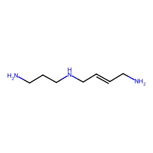 N-(3-氨丙基)-2-丁烯-1,4-二胺 structure