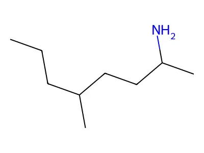 5-甲基-2-辛胺 structure