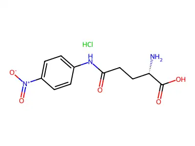 (4-Amino-1-carboxy-4-oxobutyl)-(4-nitrophenyl)azanium chloride structure