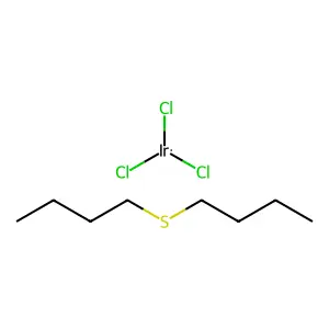 Iridium, trichloro[1,1'-thiobis[butane]]- structure