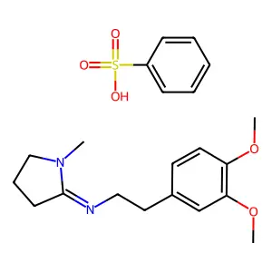 Mixidine besylate structure