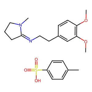 Mixidine tosylate structure