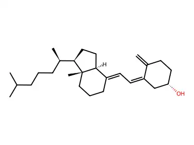 胆钙化醇 structure