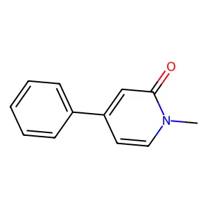 2(1H)-Pyridinone, 1-methyl-4-phenyl- structure