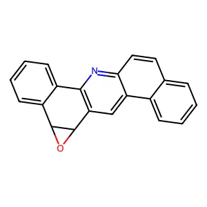 Dibenz(c,j)oxireno(a)acridine, 1a,13b-dihydro- structure