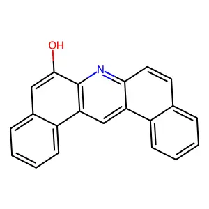 6-Hydroxydibenz(a,j)acridine structure