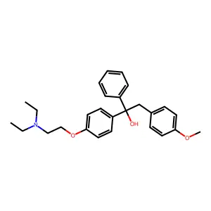 乙胺氧三苯醇 structure