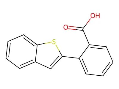 2-(1-Benzothiophen-2-yl)benzoic acid structure