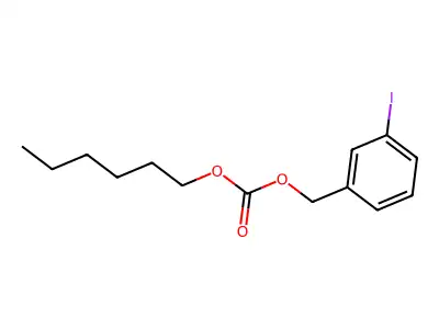碳酸己基间碘苄酯 structure