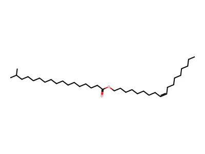 Octadec-9-enyl 16-methylheptadecanoate structure