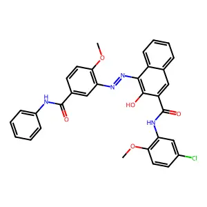 Pigment Red 184 structure