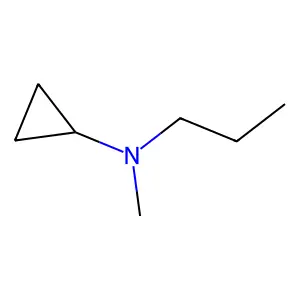 N-甲基-N-正丙基环丙胺 structure