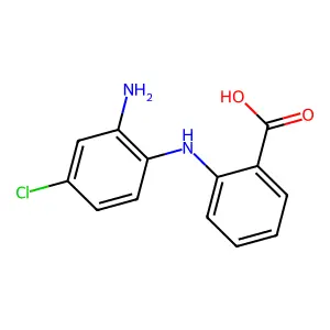 N-(2-Amino-4-chlorophenyl)anthranilic acid structure