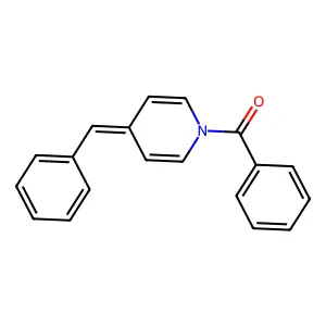 (4-Benzylidenepyridin-1(4H)-yl)(phenyl)methanone structure