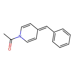 1-(4-Benzylidenepyridin-1(4H)-yl)ethan-1-one structure