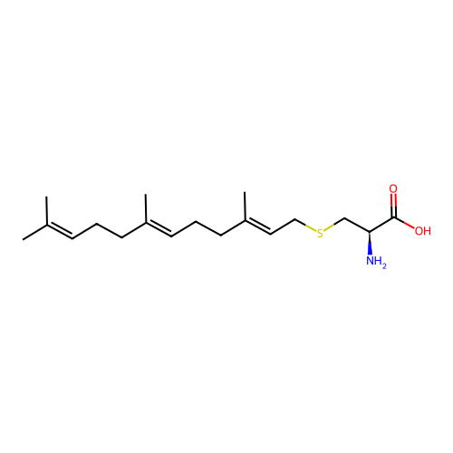 Farnesylcysteine structure