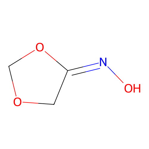 N-(1,3-dioxolan-4-ylidene)hydroxylamine structure