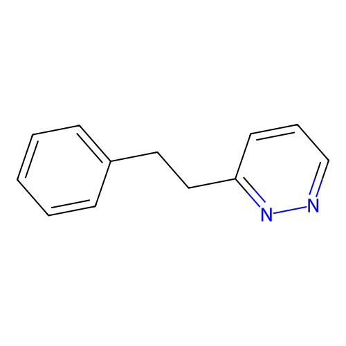 3-(2-Phenylethyl)pyridazine structure