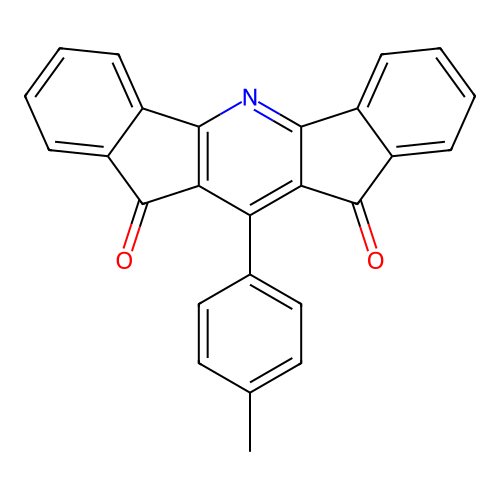6-(4-Methylphenyl)diindeno[1,2-b:2,1-e]pyridine-5,7-dione structure