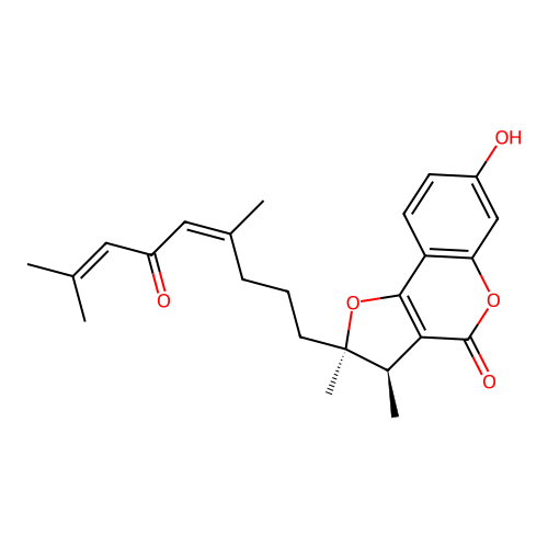 Fukanefuromarin D structure