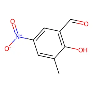 2-Hydroxy-3-methyl-5-nitrobenzaldehyde structure