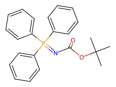 N-Boc-Imino-(triphenyl)phosphorane structure