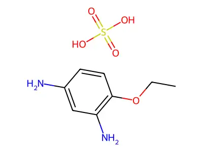 4-乙氧基-1,3-苯二胺硫酸盐 structure