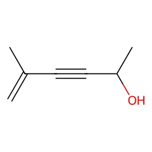 5-Methyl-5-hexen-3-yn-2-ol structure