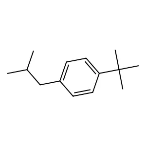 Benzene, 1-(1,1-dimethylethyl)-4-(2-methylpropyl) structure