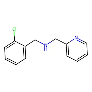 (2-Chloro-benzyl)-pyridin-2-ylmethyl-amine structure